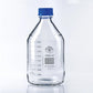 FLACON EN VERRE AUTOCLAVABLE COL ETROIT AVEC BOUCHON